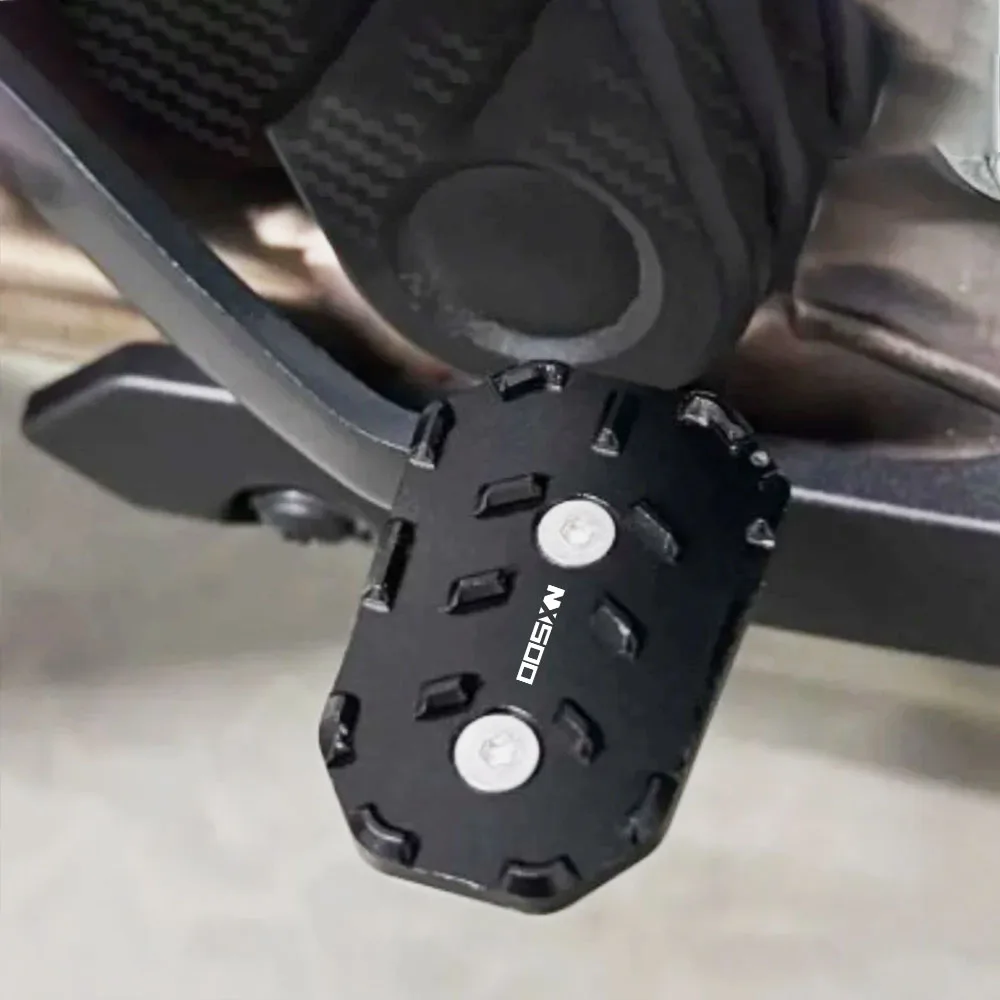 

For HONDA NX400 NX500 2023 2024 2025 2026 Motorcycle Foot Brake Lever Pedal Enlarger Extension Pad NX 400/500 NX-400 NX-500