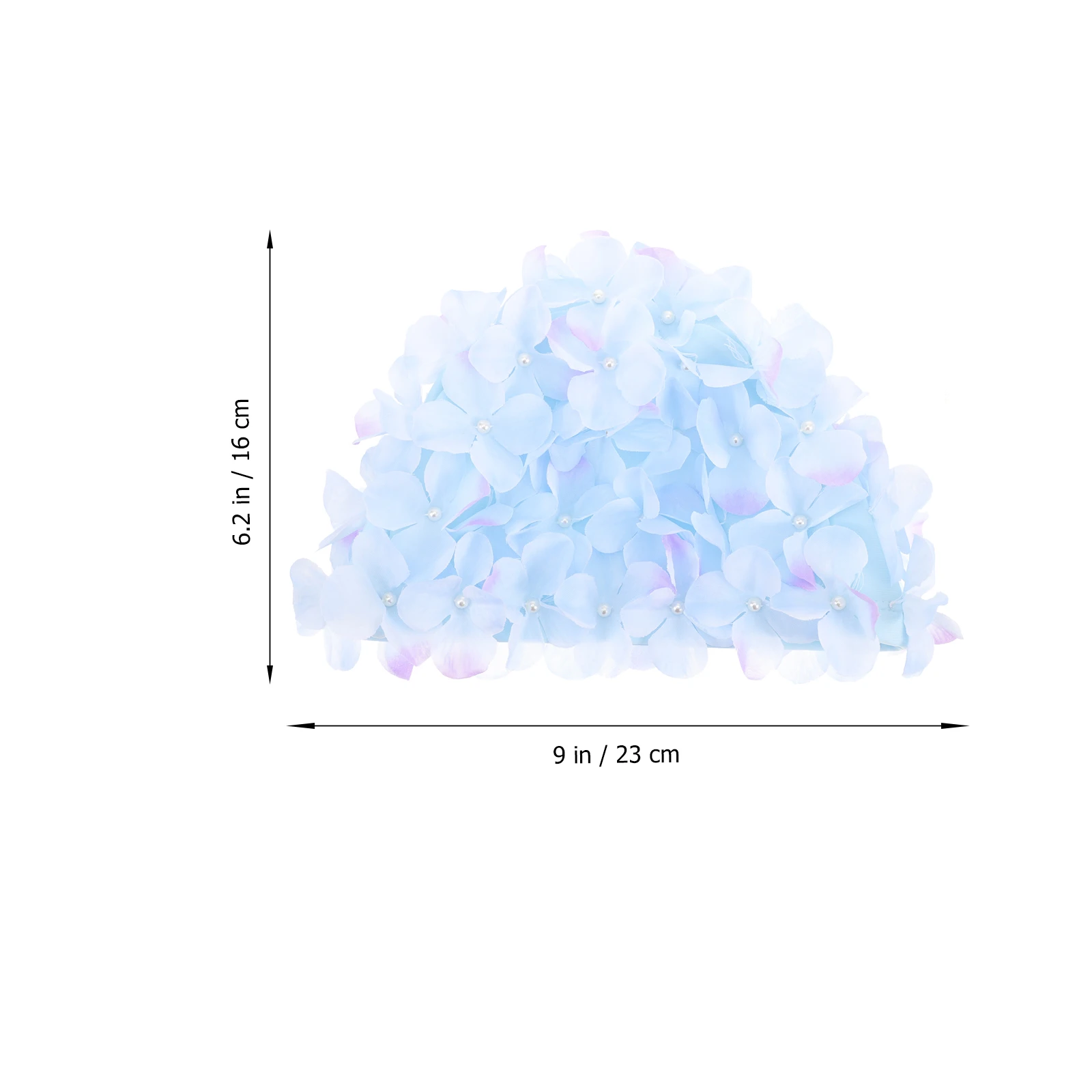 

Cap For Women Stretchy Floral Design Long Hair Swimming Hat, Large Waterproof Swim Caps, Pool Swim Hats For Adults