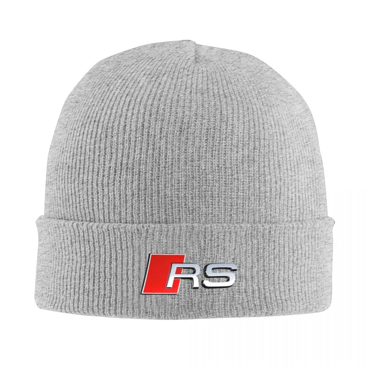 Audi RS Acrylic Winter Beanie Hat with Stretchy Fit, Warm and Soft Skull Cap, Ideal for Men, Women, Teens