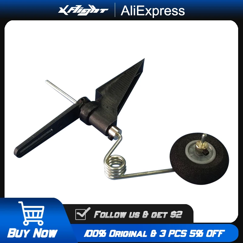

XFlight Wheel Bracket Assembly for 60-120 Class RC Airplane Heavy Duty Landing Gear for Model Aircraft Toy Plane Accessories