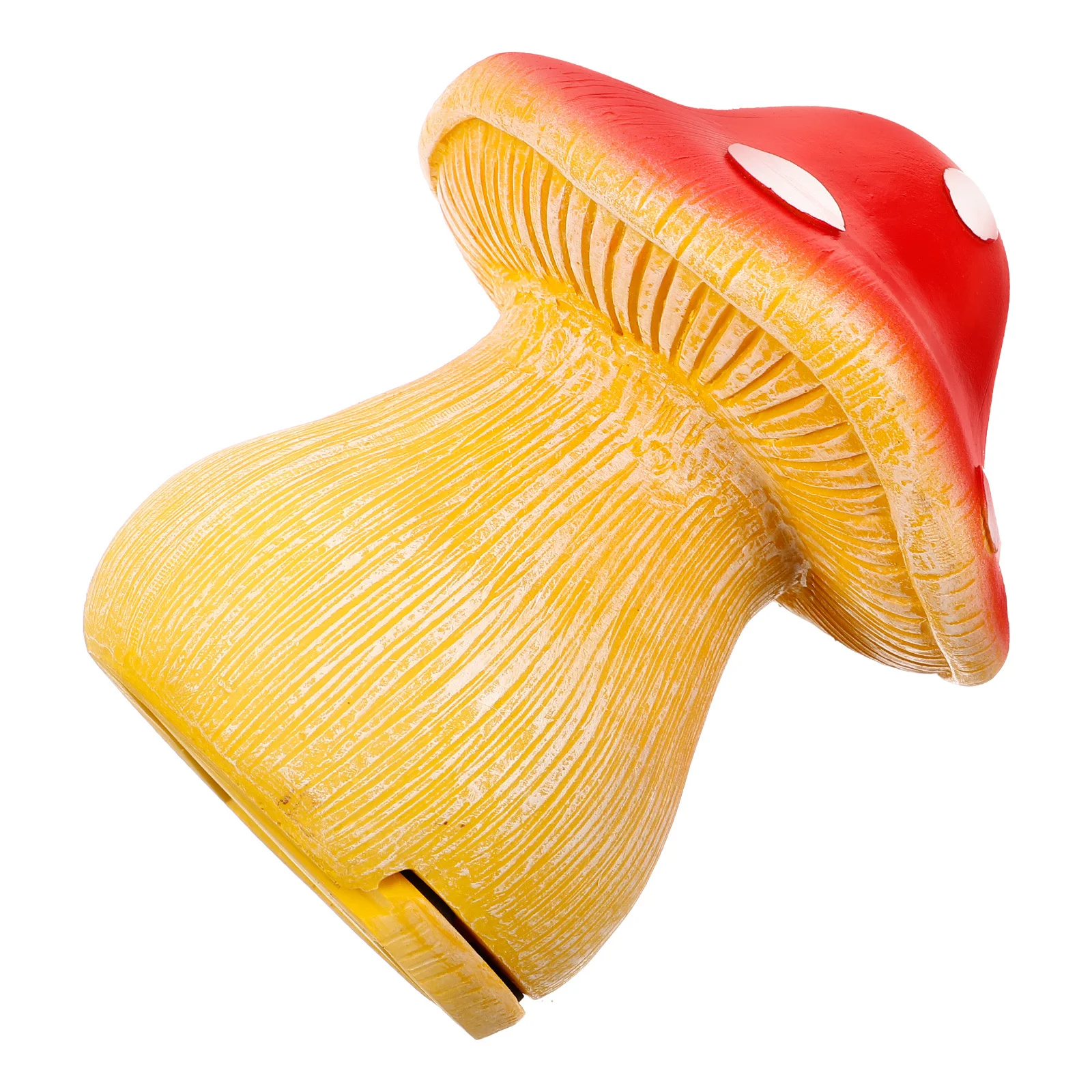 إخفاء في الهواء الطلق الفطر حديقة تمثال الراتنج مفتاح حامل صندوق إخفاء المفاتيح بأمان في ساحة أو فناء ديكور حديقة تمثال #3