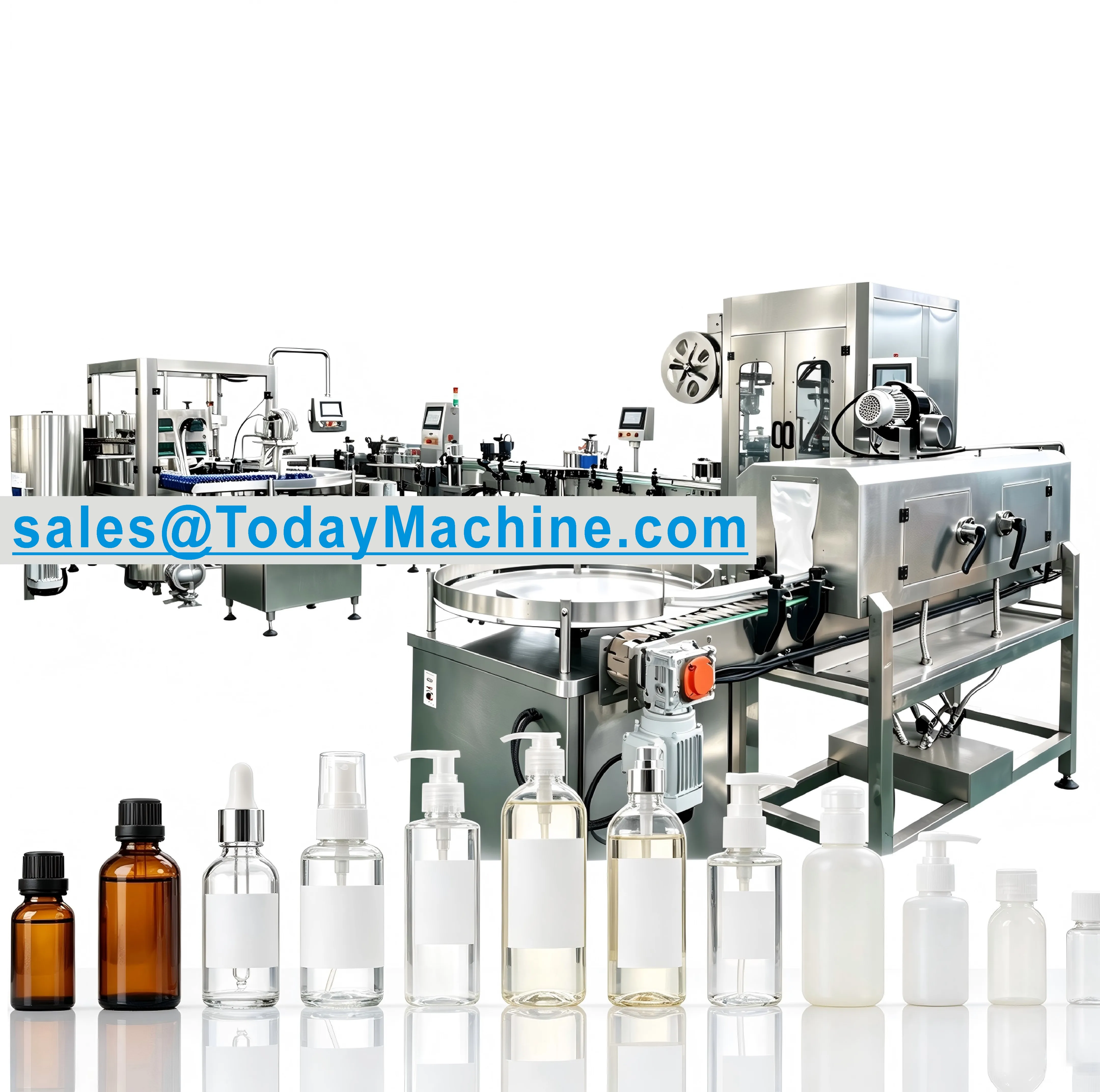 CE Certified Nail Polish Filling Capping Machine Automatic Cosmetic Production Line Factory Direct Multi-Function High Precision