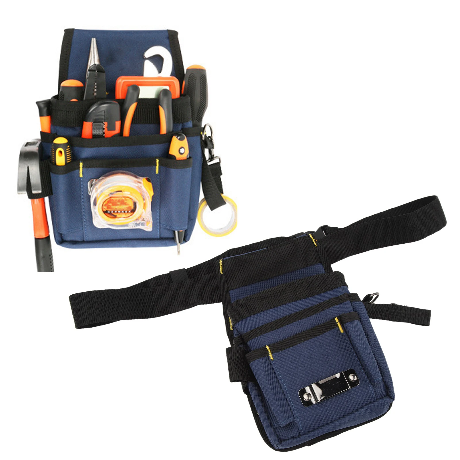 

Ремень для инструментов, поясная сумка для инструментов, регулируемый многофункциональный поясной чехол для инструментов, сумка для инструментов для электрика