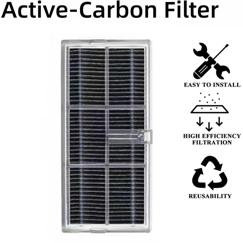 A005-Accessories For Dreame X40 Ultra Robotic Vacuum Brush Roller Mop Pads Dust Bags Active Carbon Filters Side Brush