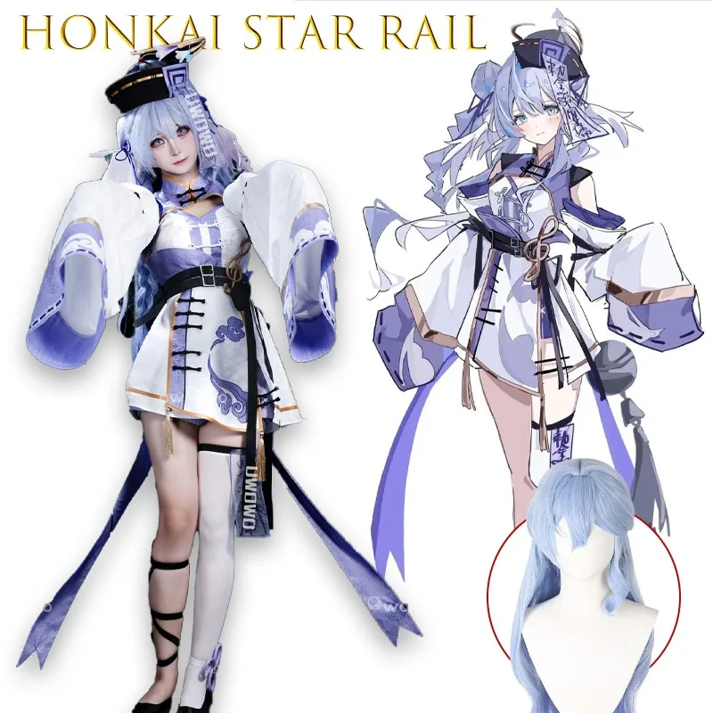 

Honkai Star Rail Робин Зомби полный костюм для косплея аниме игровой костюм вечерние униформа горничной наряды для женщин костюм на Хэллоуин