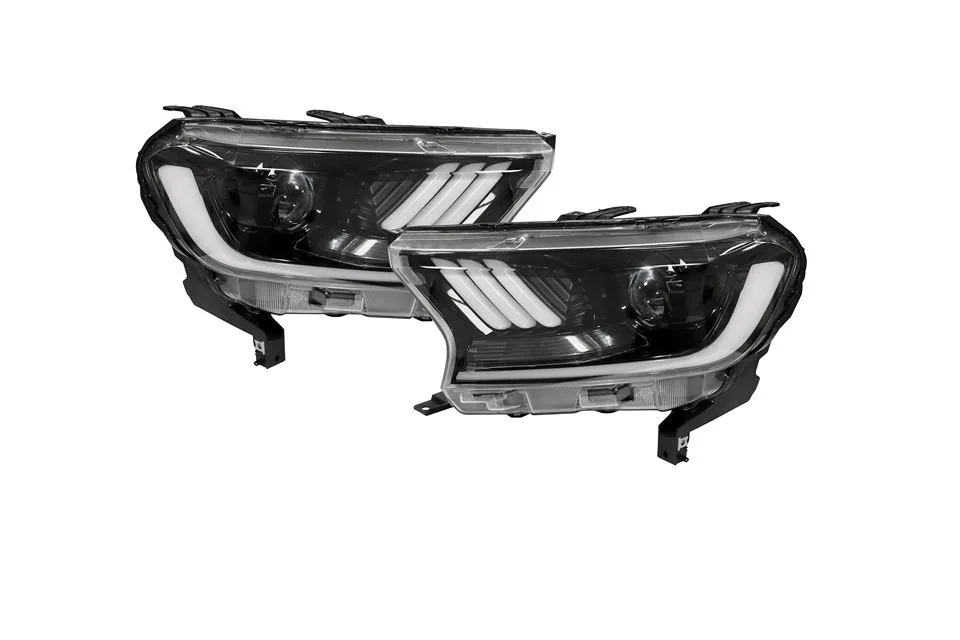 High Quality Pick up 4X4 Front Bumper Body Kits for Ford Ranger 2012-2021 T6 T7 T8 Upgrade to F150 Raptor Body Kit