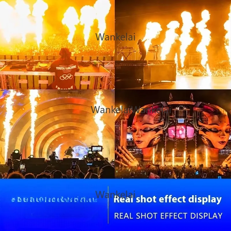 Paton High-Altitude Waterproof Flame Machine Direct Spray for Music Festival Stage Lighting Scenic Area Special Effects