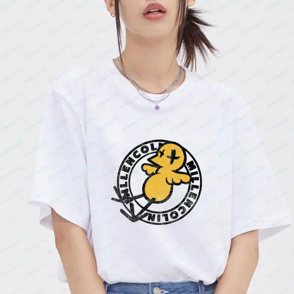 Millencolin - Casual Fashion Fun Crazy Neutral Classic Short-Sleeved T-Shirt for Both Men and Women (Universal Fit)