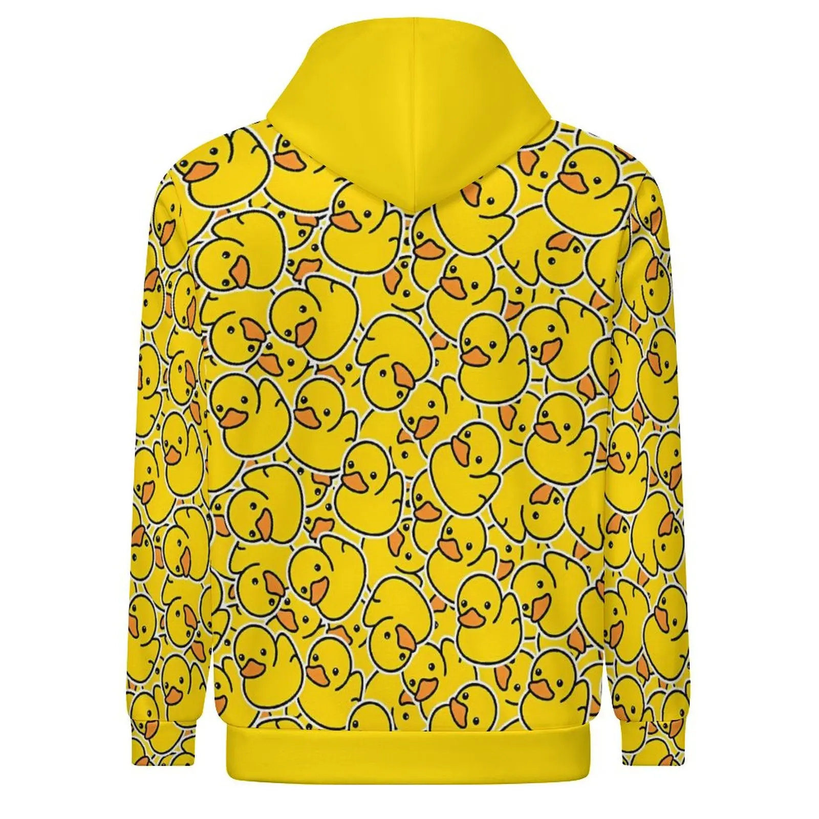 3D Printing Cute Little Yellow Duck Pattern Men\'s Hoodie Autumn Men\'s Women Fashion Casual Top Oversized High Quality Sweatshirt