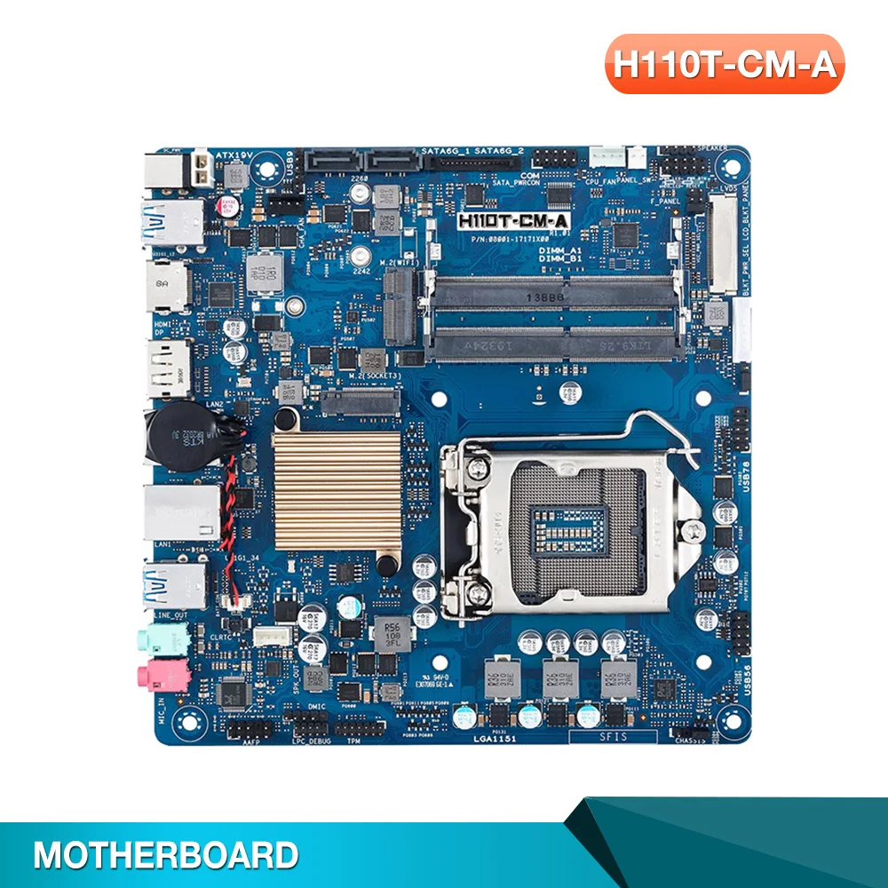 

For A-S-U-S industrial control motherboard supporting sixth/seventh CPU dual LAN three display H110T-CM-A