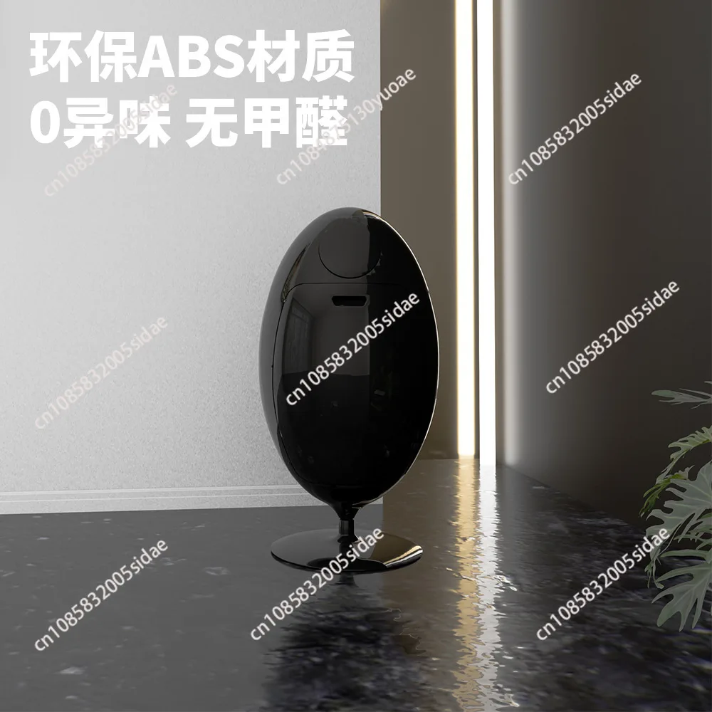 Eco-friendly Dinosaur Egg Trash Can Technology Egg Shape Luxurious High-end Storage Can High-value Home Decoration