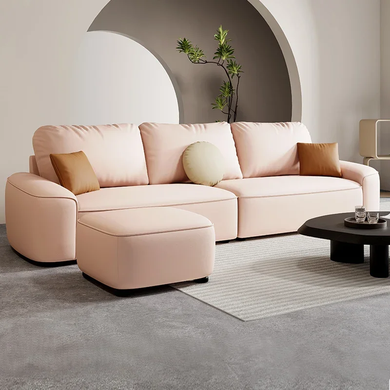 

Luxury Modern Kawaii Sofas Bedroom Large Armchair Pink Sofas Lounge Floor Daybed Nordic Divani Da Soggiorno Home Furniture