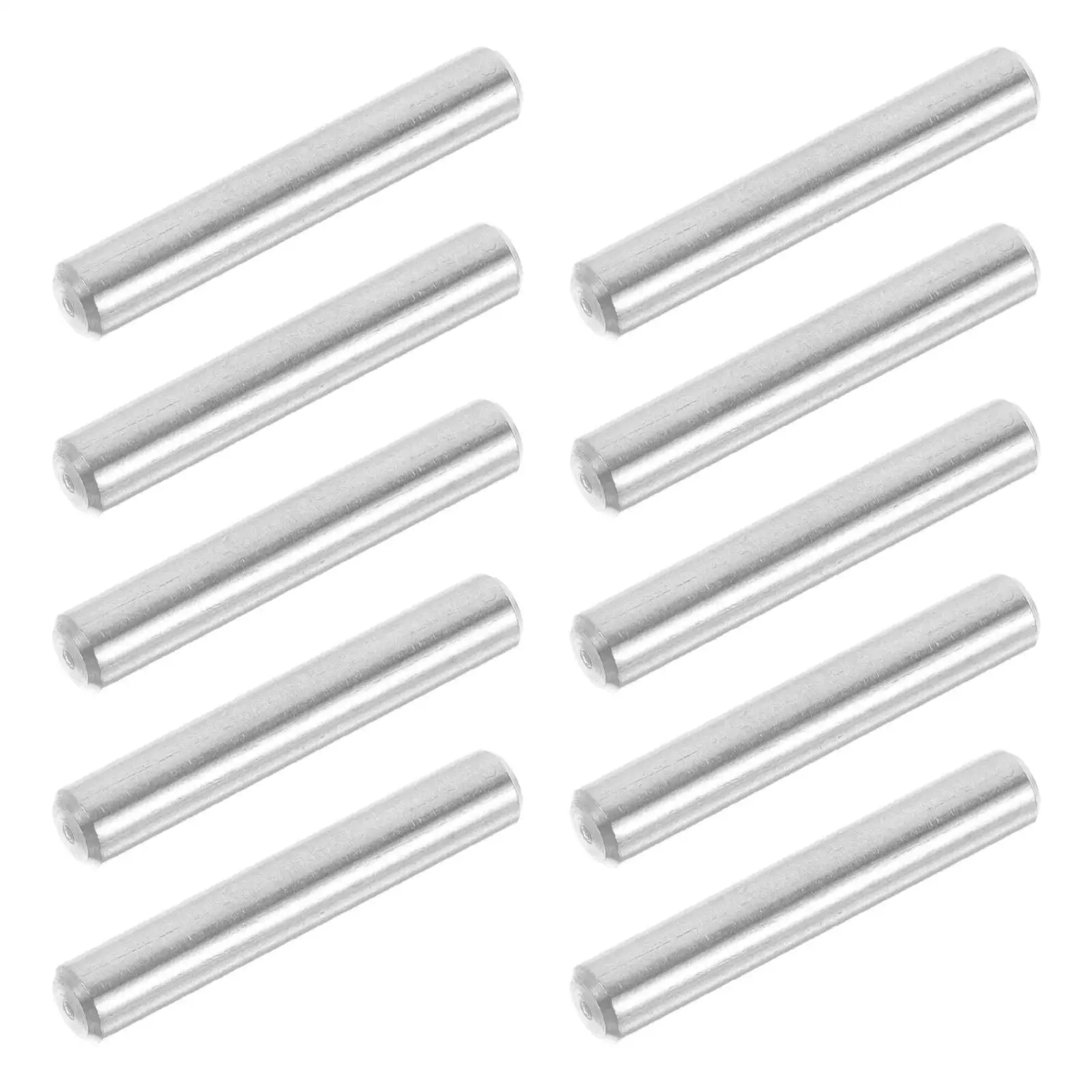 

25 Pcs Cylindrical Positioning Pins Stainless Steel Dowel Shelf Pegs Metal Pins for Shelves Cabinet Storage Projects