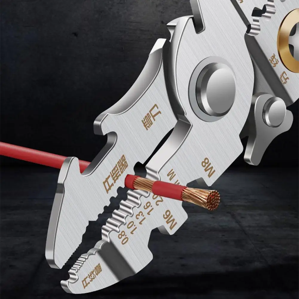 Nieuwe High-End 21 In 1 Elektricien Tang Multifunctioneel Draadstripper Verstelbare Strip-Tang Terminal Handgereedschap