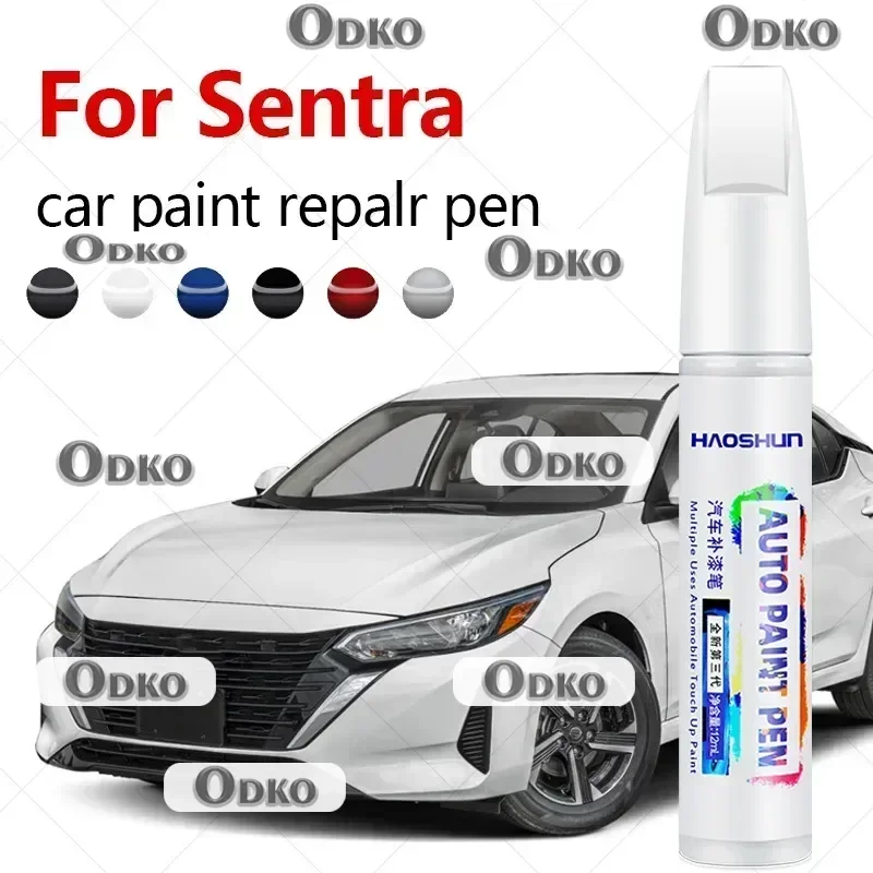 For Nissan Sentra 1990-2025 B13 B14 B15 B16 B17 B18 Paint Repair Pen Touch Up Scratch Remover DIY Auto Accessories Black White