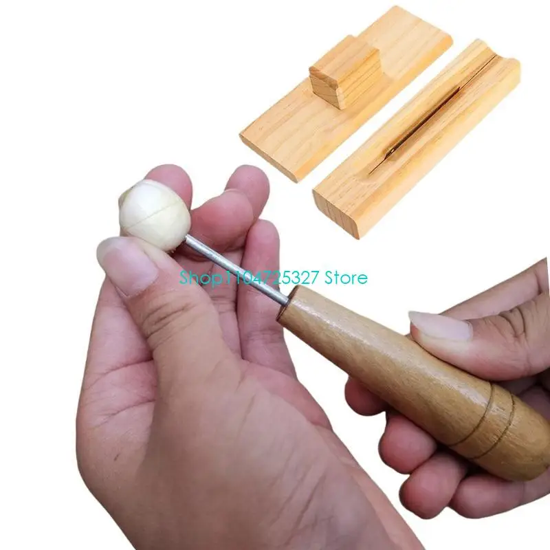 D8KF Nut Shell Opener With Ergonomic Grip For Chestnuts And Walnuts Kitchen Gadget