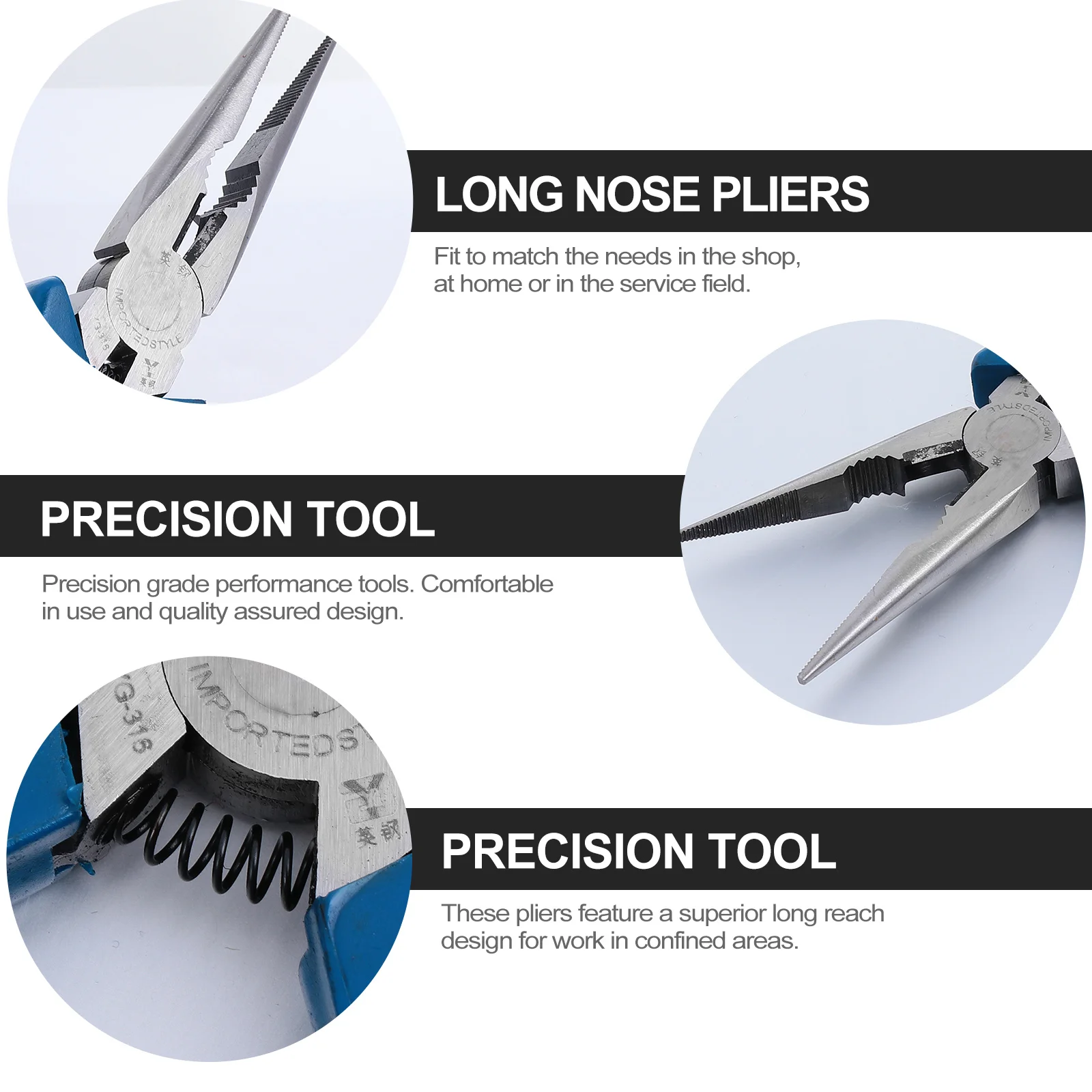 

Precision Tool Long Reach Confined Areas Machined Gripping Strength Electrician Repair Hand Tools Multi-Function Stripping