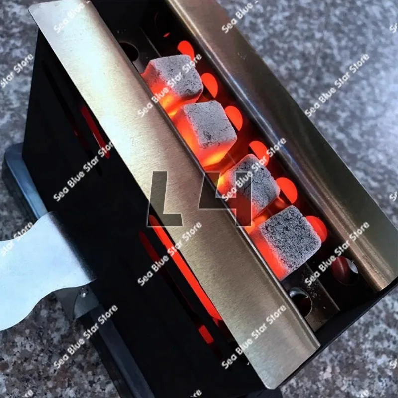 Electric carbon stove, square charcoal coconut shell, charcoal stove,  electric heating stove, hookah point charcoal stove