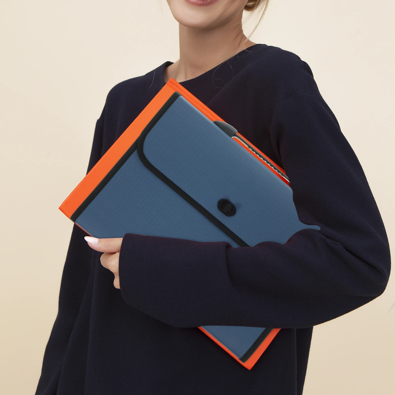 

1Set Multi Layer File Folder Accordion Style Document Organizer Office Paper Holder Large Capacity Folder Organizer