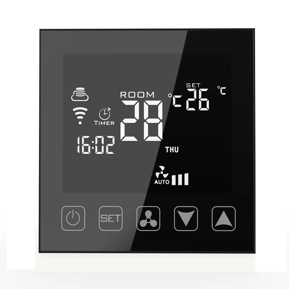

Heating & Cooling Smart HVAC Thermostat with Remote Control