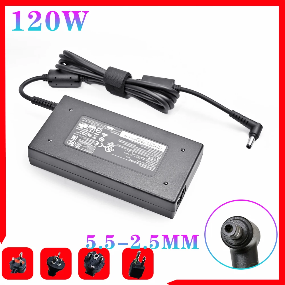 

19.5V 6.15A 120W 5.5*2.5mm Laptop AC Adapter For Lenovo Y460 Y570 Y580 Y400 Y430p Y410P Y500 Y510P Y570 Y530 Y580 Y730