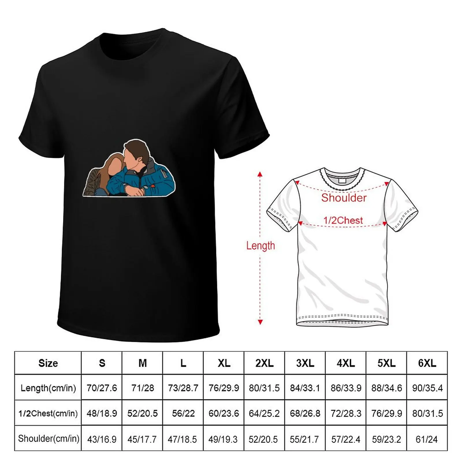 Mel & Jack - Virgin River T-Shirt man t shirt summer T-Shirt