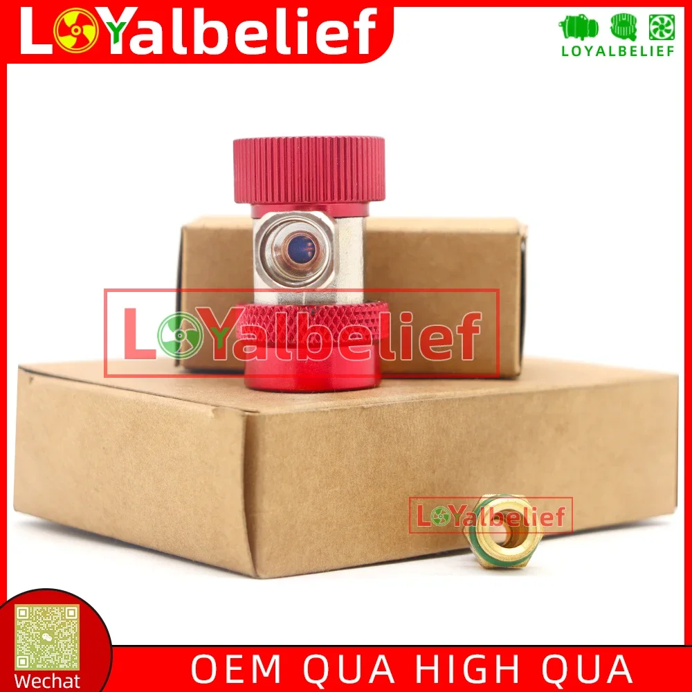 New R134a A/C Air Condition Quick Coupler Adapter For H/L Manifold Connector R134A Remover Tool Air Conditioning Accessories