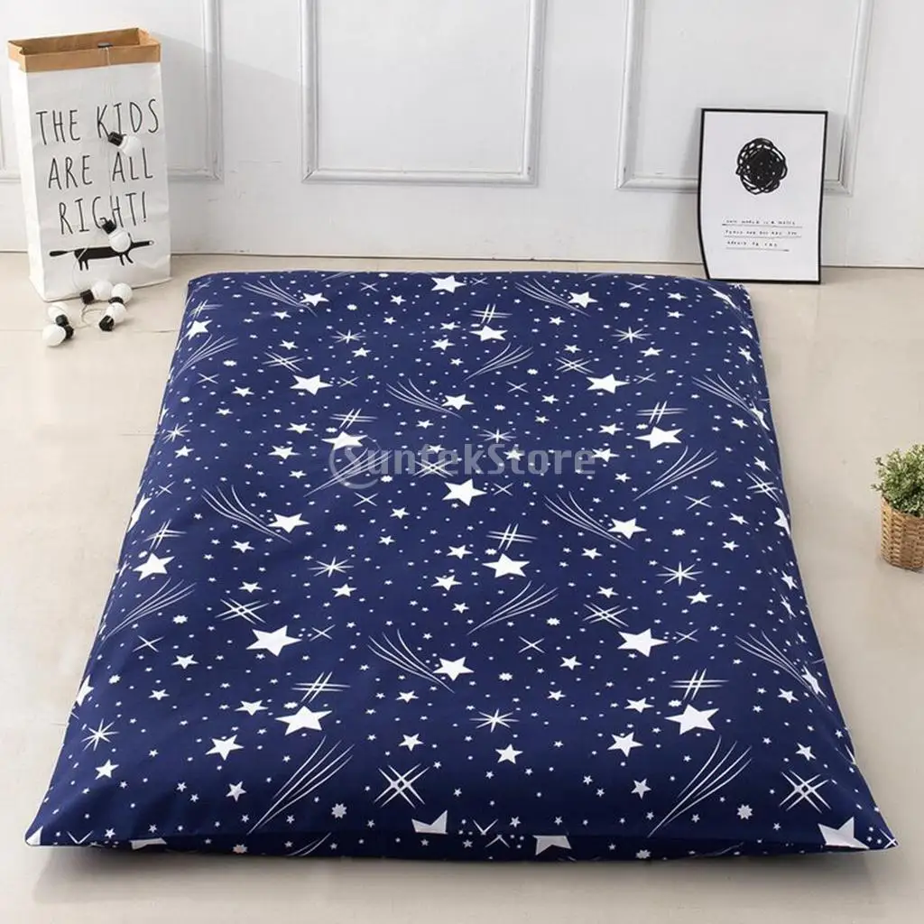 

Removeble Mattress Protector Bedspread Tatami Floor Mat Cover With Zipper