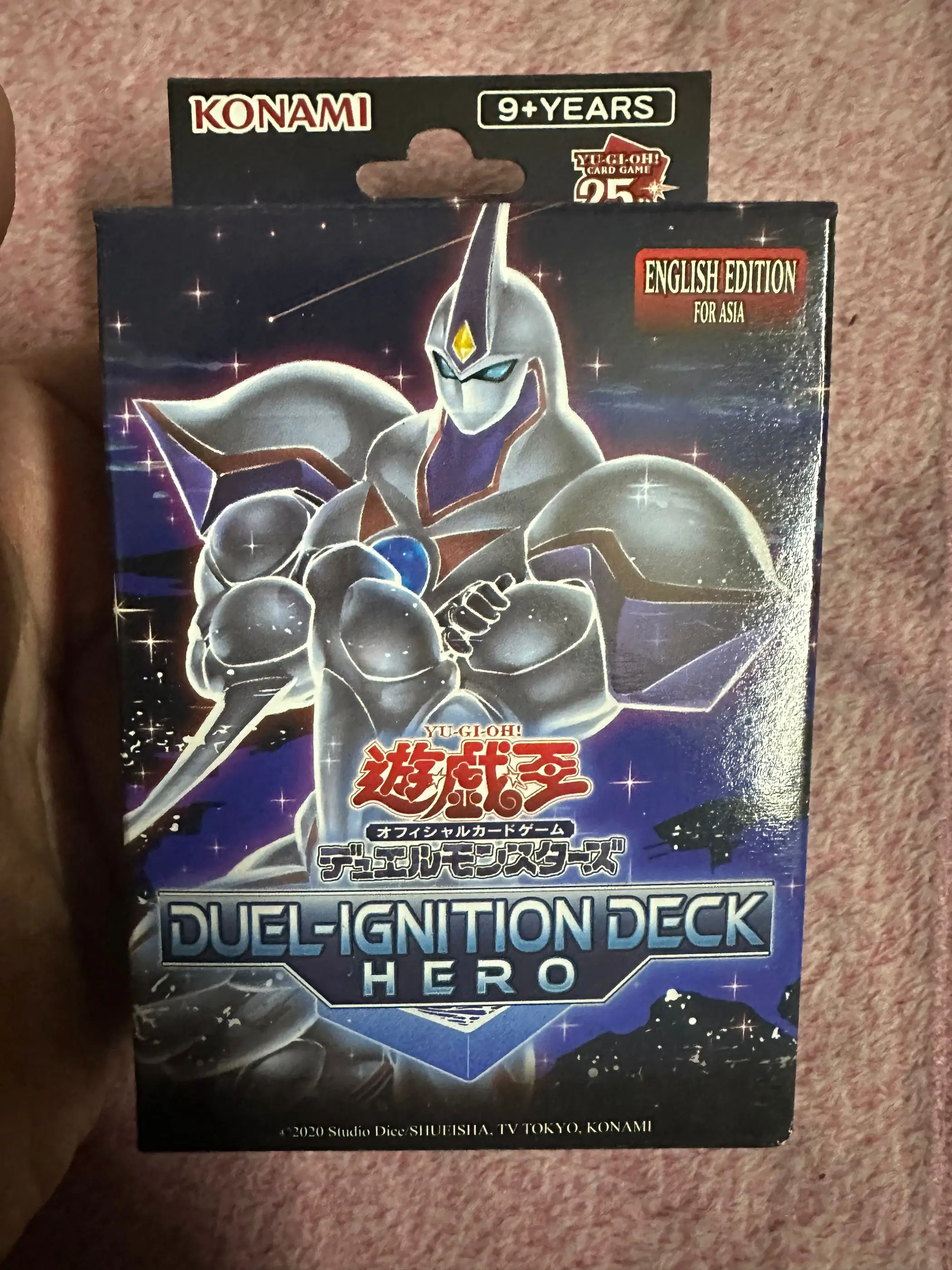 Yugioh KONAMI Duel Monsters Duel-Ignition Deck Hero DI01 Asian English Collection Sealed Booster Box