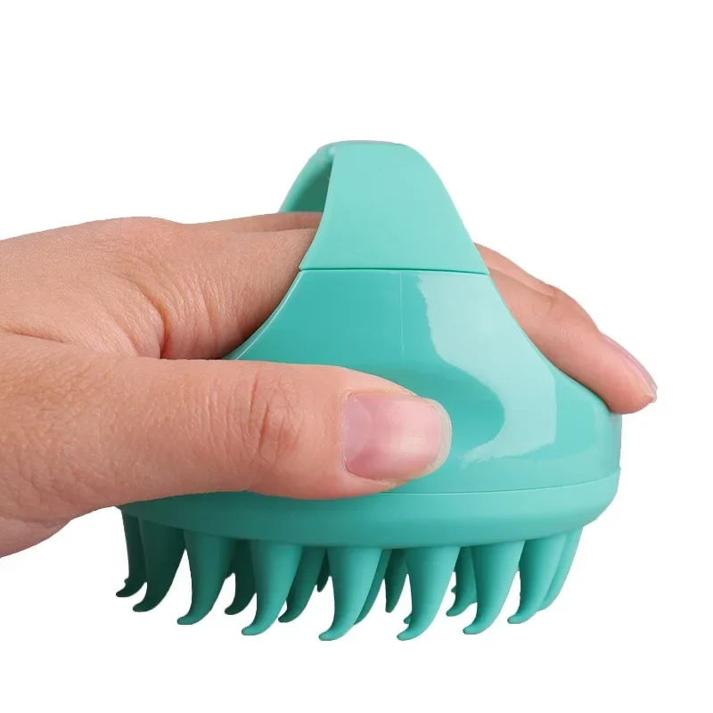 

Scalp Scrubber Shampoo Brush Massager Clean Scalp Comb With Handle Hair Washing Brush Scalp Exfoliator Brush Head Scrubber Tools