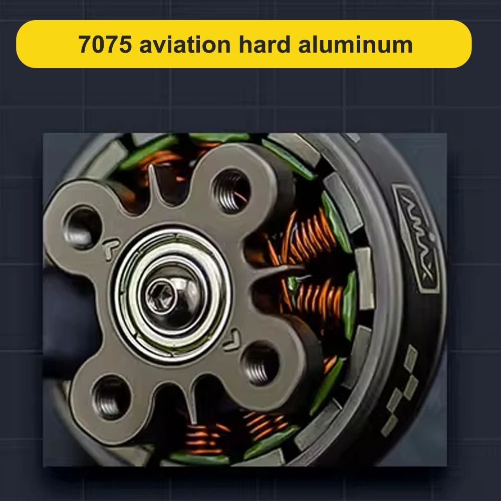 AMAX 1303 3 حفرة M1.4 Φ6.6mm/4 حفرة M2 Φ 9mm المحرك الراقية العنيفة الدقة الديناميكية موازنة كفاءة معبر وضع الطائرة بدون طيار #5