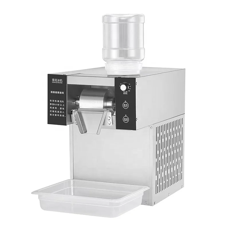 

Snowflake Shaved Bingsu Ice Maker 100kg/day Air-cooling Industrial Snowcone Machine