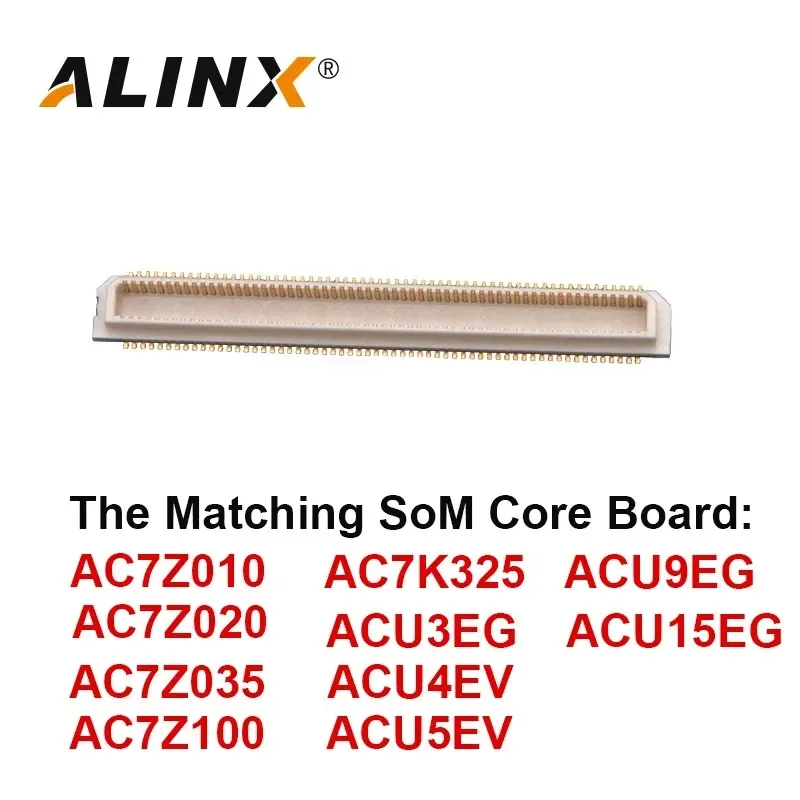 ALINX AXK6A2337YG: 120-pin industrial grade board to board connnectors 0.5mm Spacing