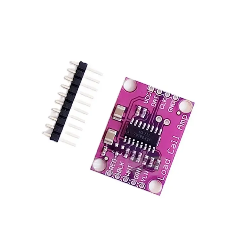 HX711 uiterst nauwkeurige elektronische weegschaalweegsensor tweekanaals 24-bit A/D-convertermodule