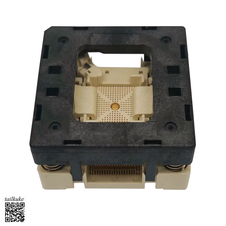 

IC Socket QFN68-0.35-7x7 Chip Test Socket Aging Burning IC Spacing 0.35 Fixture Gold Plating