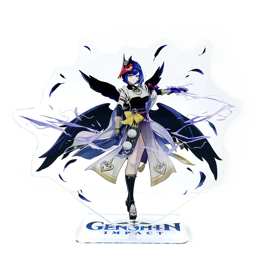 Genshin Impact Inazuma characters Raiden Shogun Kamisato Ayaka Kujou Sara Sangonomiya Kokomi acrylic standee figurines