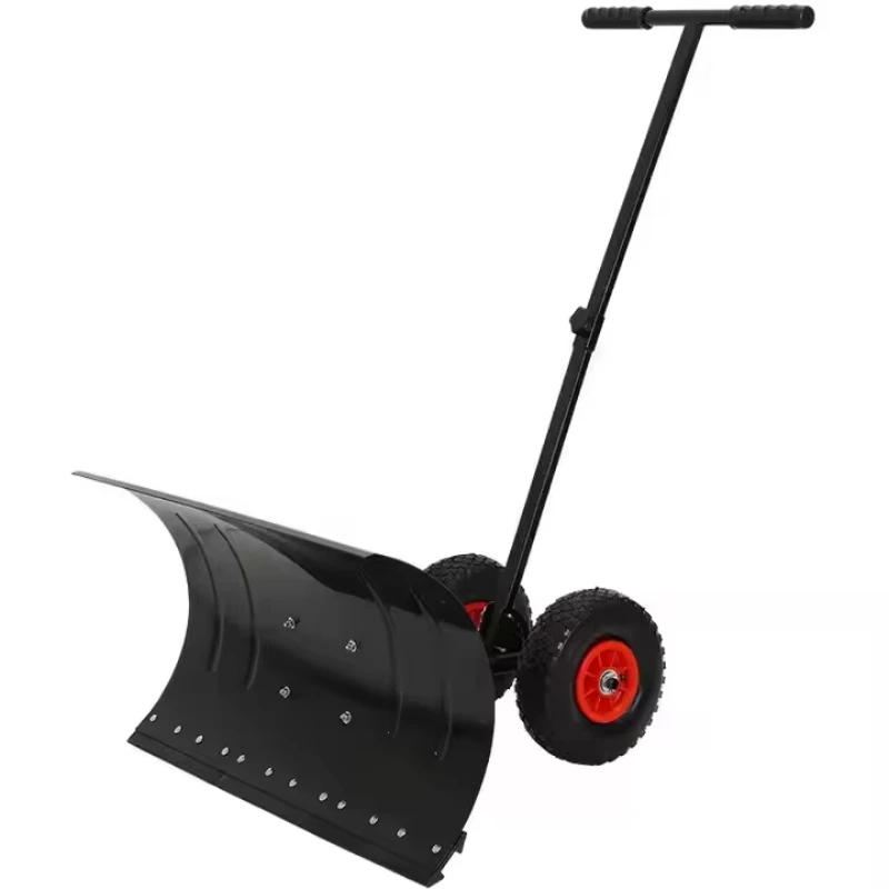 

Large industrial DIY multifunctional carbon steel shovel, metal handle, for snow and weeding, suitable for agricultural
