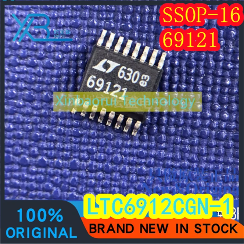 

(1/20pieces) LTC6912CGN-1 LTC6912 Parts Identification 69121 SMD SSOP-16 Amplifier Chip IC 100% Brand New Good Quality Genuine