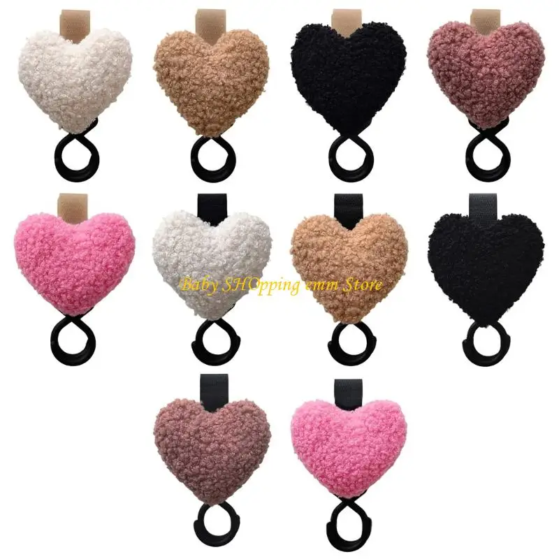 

23GD Stylish Heart Strollers Hook Baby Carriage Accessory Added Storage Space