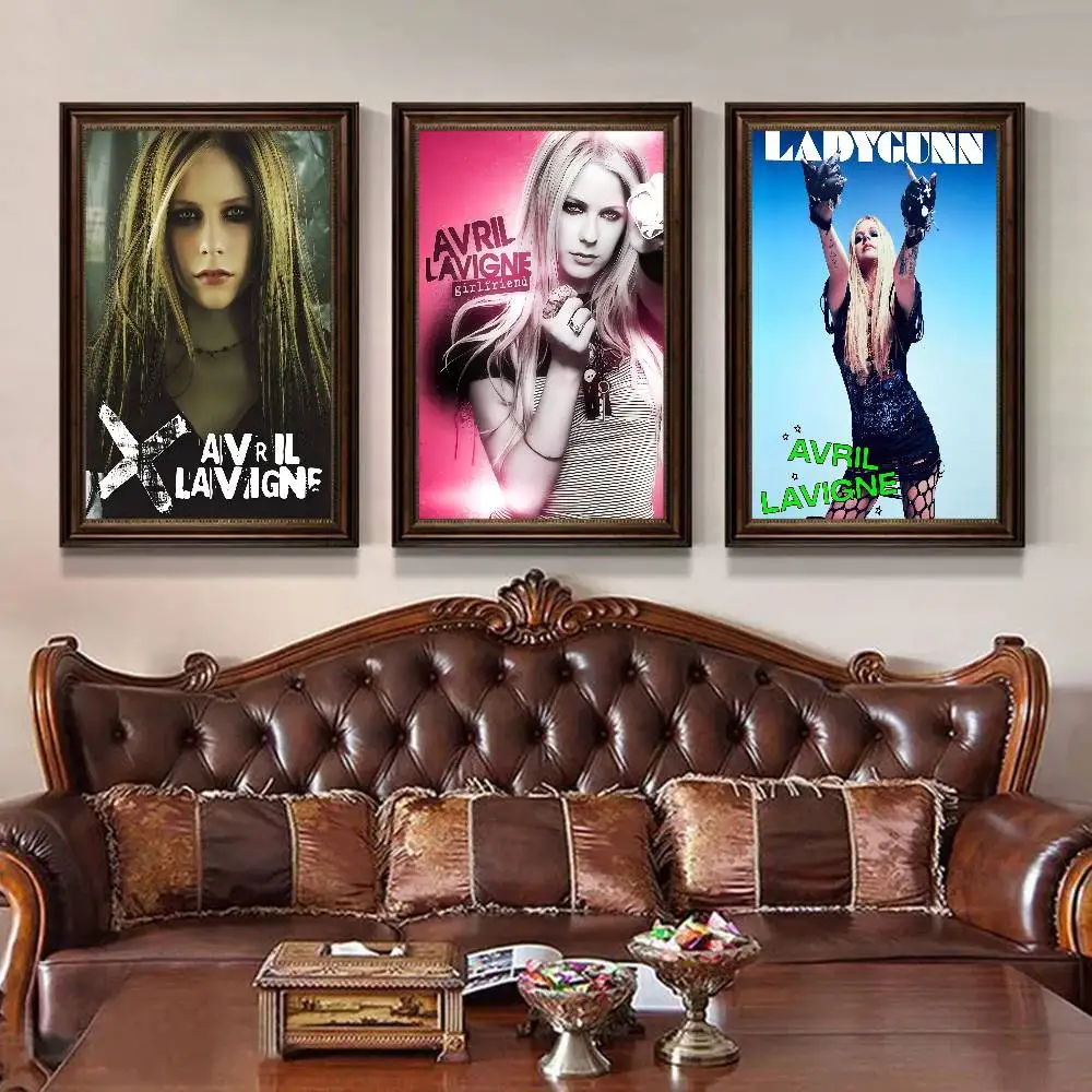 المغني أفريل لافين الفيلم لزجة الملصقات خمر غرفة بار مقهى ديكور الشمال ديكور المنزل