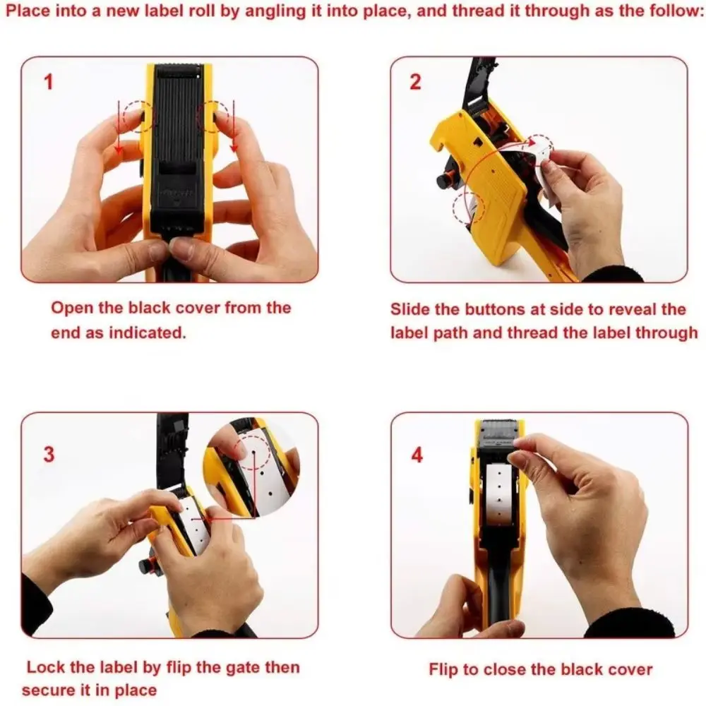 

Labels Machine MX-5500 Handheld Price Tag 8 Digits Handheld Coding Machine EOS Plastic Price Label Tool Supermarket