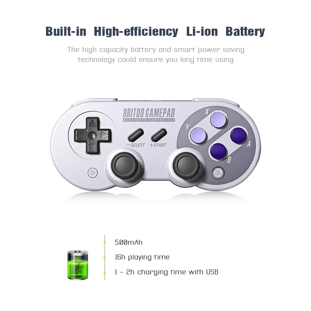 8BitDo SF30 Pro SN30 Pro Spielcontroller Kabelloser Bluetooth-Gamepad-Joystick für Windows Android MacOS Nintendo Switch NS2 Steam – Detail 36