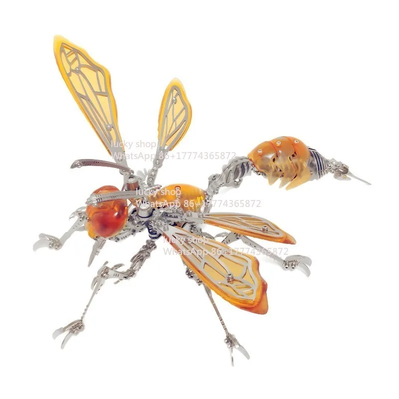 

Металлическая сборная модель-головоломка Steel Warcraft: Фантастические крылья осы, пчелиный коготь, 3D-пазл