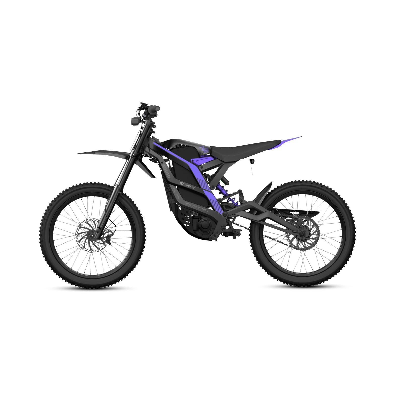 79bike Full Suspension ไฟฟ้า Dirt Bike 72v Off Road 79 จักรยาน Falcon M รถจักรยานยนต์ Bomber Ebike