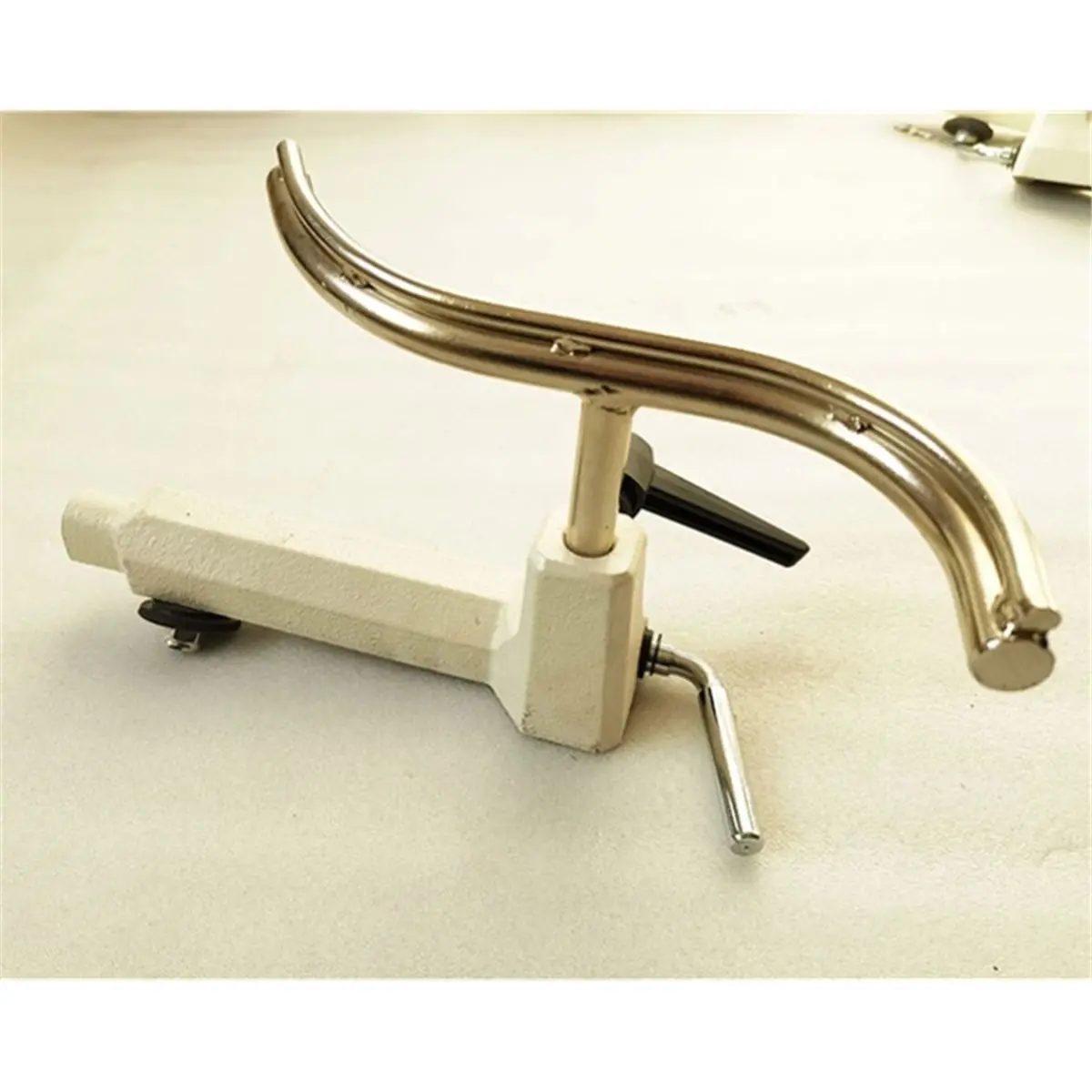 76mm Curved Lathe Tool Rest 5/8 Inch Post 16mm Lathe Tool Rest Holder Woodworking Tool for DIY Woodworking