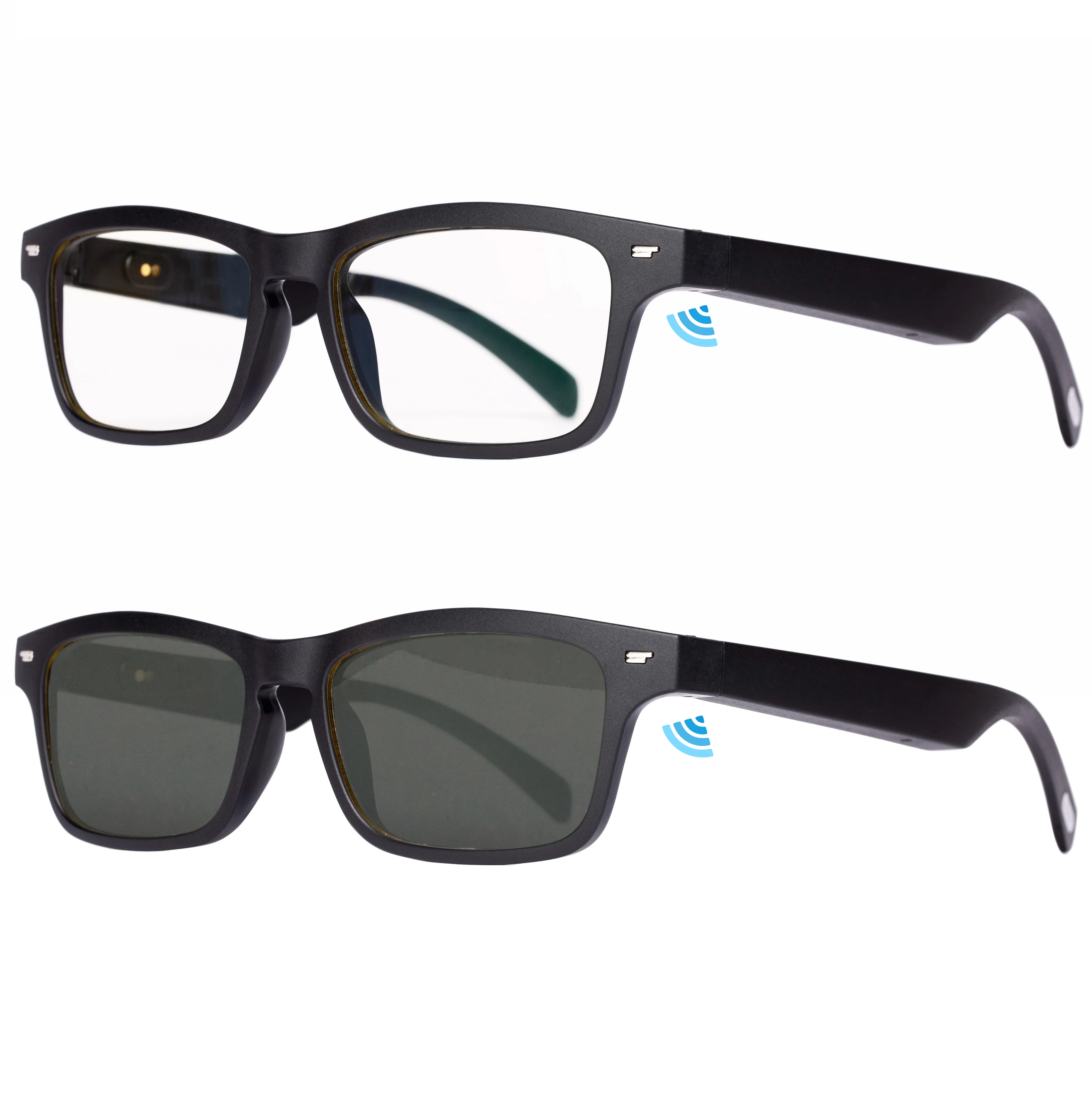 

Non-bone Conduction BT Audio Smart Glasses KY01 Anti-blue Light Polarized Eyeglasses Driving Sunglasses For Women Men