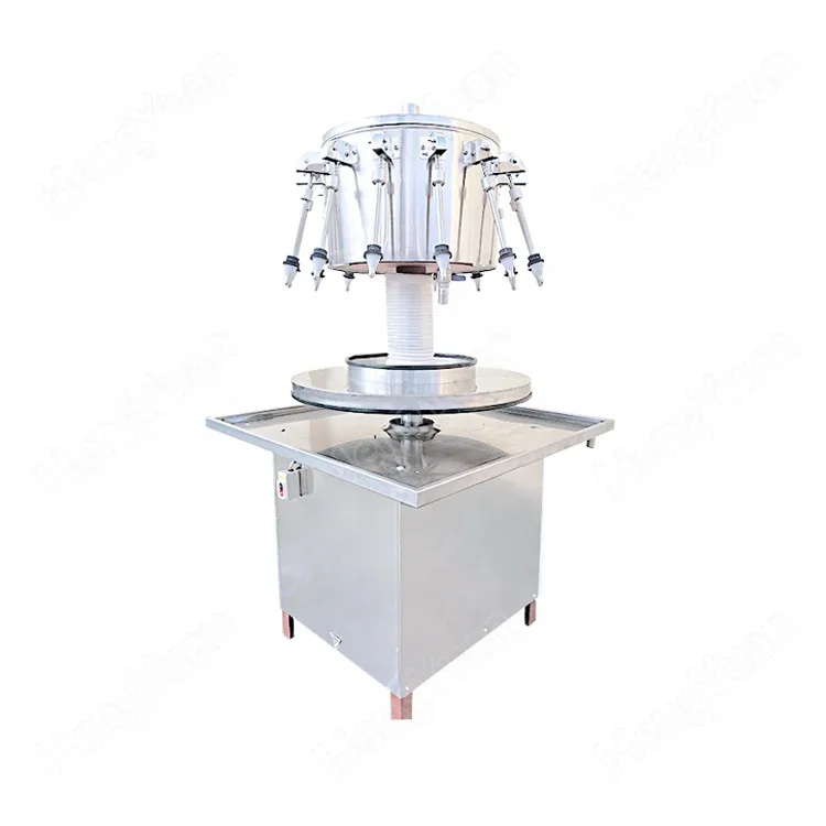 HYRF-1000SN Semi-automatic Negative Pressure Siphon Filling Machine | Bottle Liquid Dispensing Equipment