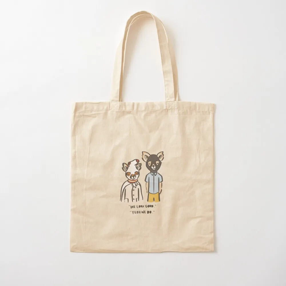 

Fantastic Mr. Fox - Ash & Kristofferson Tote Bag Beach bag canvas bags tote bags aesthetic custom fabric bag Canvas Tote