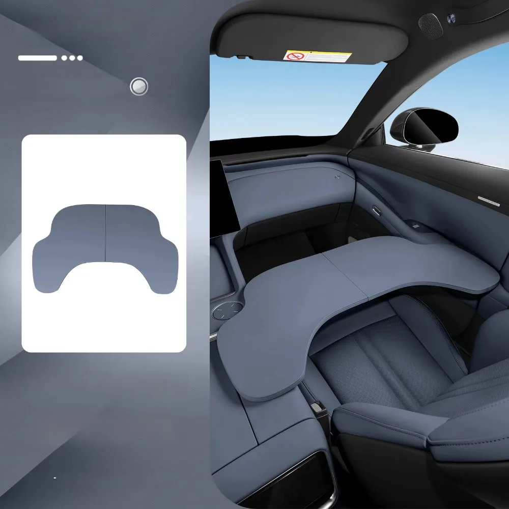 

Stable Design Car Temporary Tray Large Size Load-Bearing Car Laptop Desk Foldable Upgraded Tray Stand Car Dining Table