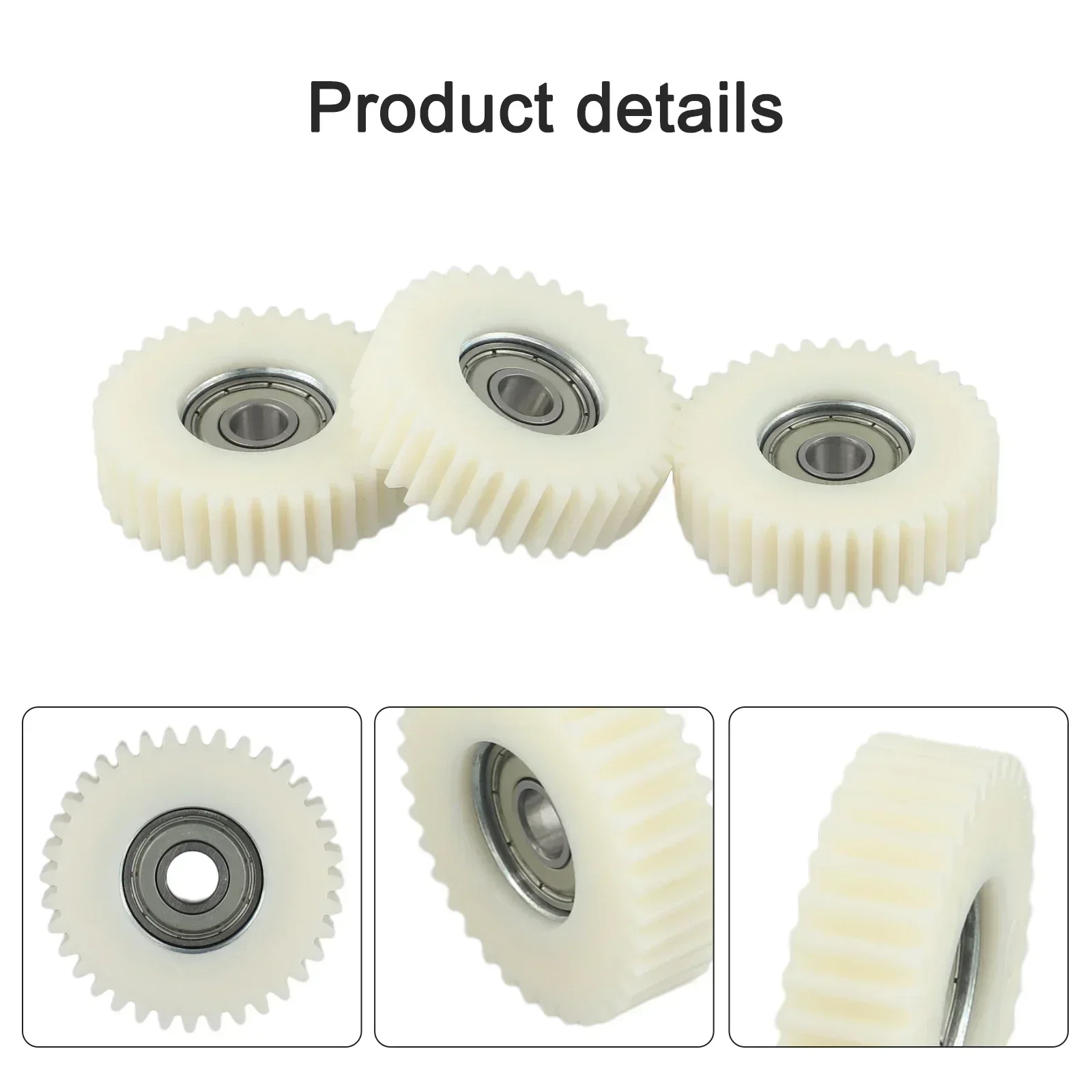 

36T 3pcs Nylon Gear Accessory 500W Motor Anti Abrasion E-bike Electric Bicycle Part Replacement Wheel Hub Motor